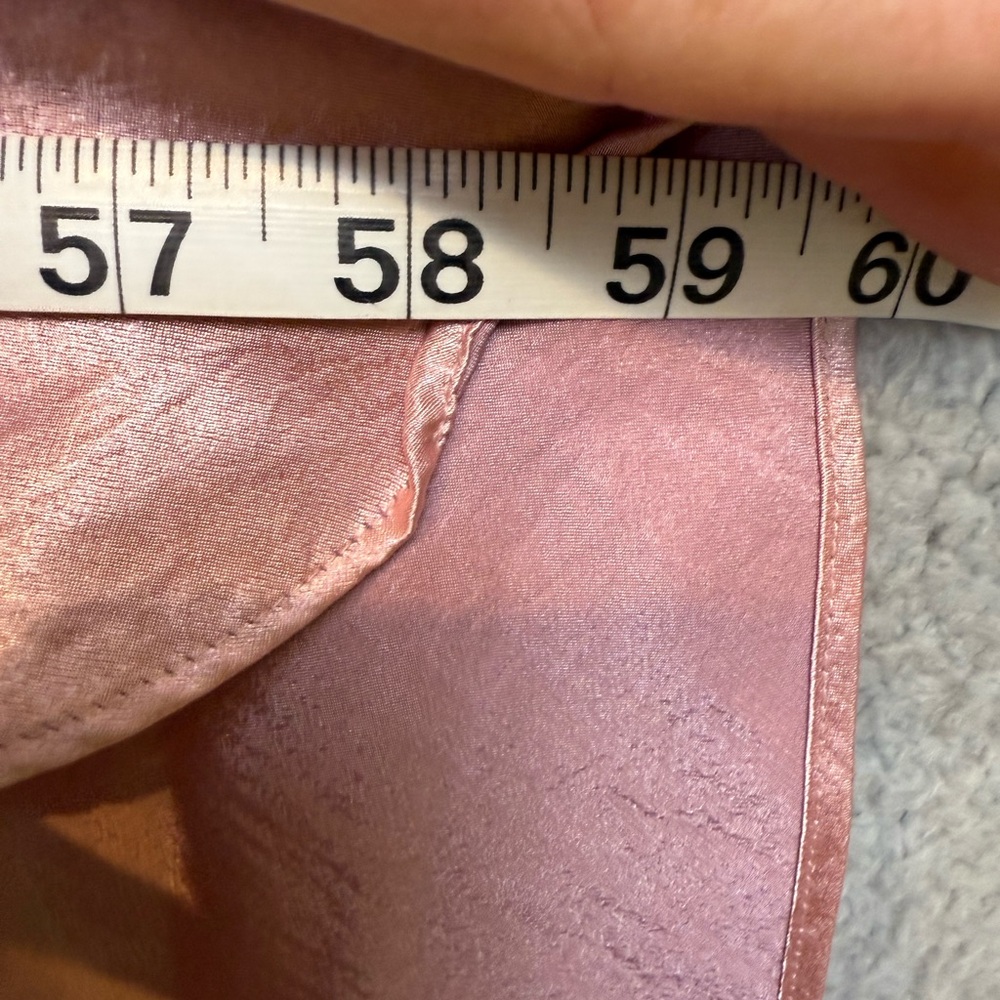 Victoria's Secret Pink Satin maxi length gown large - Picture 6 of 7